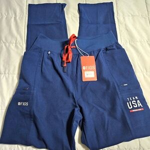 Figs Team USA scrubs pants S/T